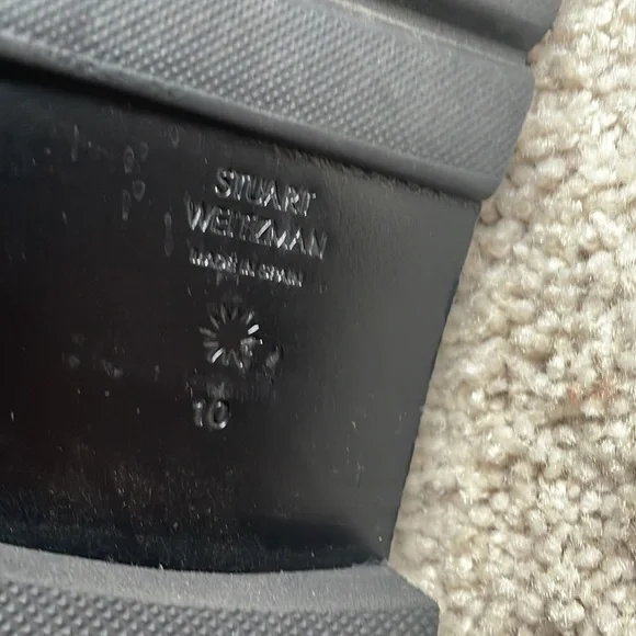 Stuart Weitzman 5050 Leather Lift Bootie Boot Size 10 Narrow AA - Picture 10 of 11